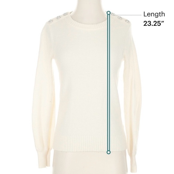J. Crew Sweater Ivory Size XS - Picture 10 of 10